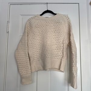 Everlane Women's Cream Knit Sweater